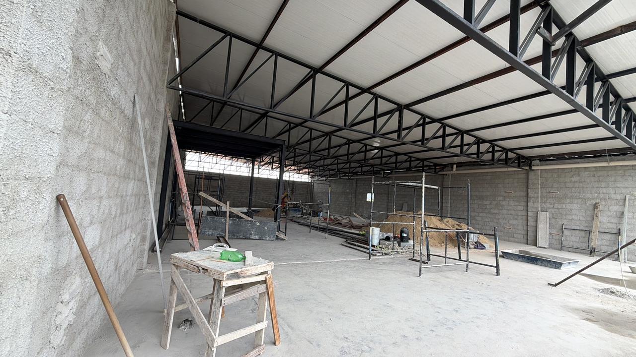 Antes — obra em estrutura